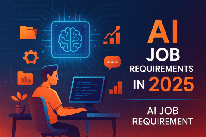 Illustration depicting AI integration in the modern workplace.