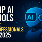 AI tools for professionals displayed on modern interface